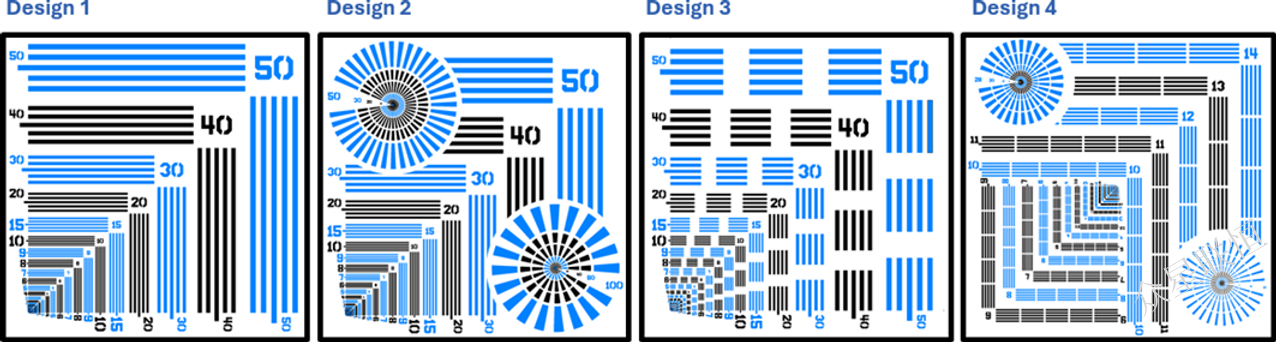 MicroCT Target Designs Custom MicroCT Targets